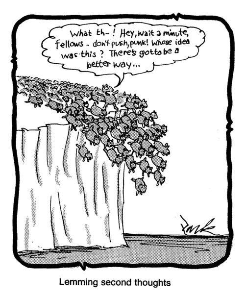 Lemming Second Thoughts.