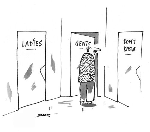 Ladies - Gents - Don't know.