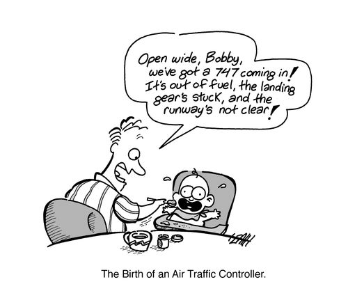 The Birth of an Air Traffic Controller