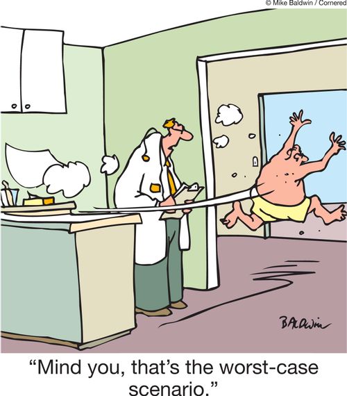 'Mind you, that's the worst-case scenario.'