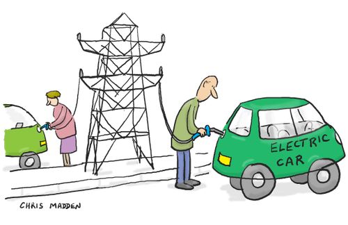 Refueling Electric Cars