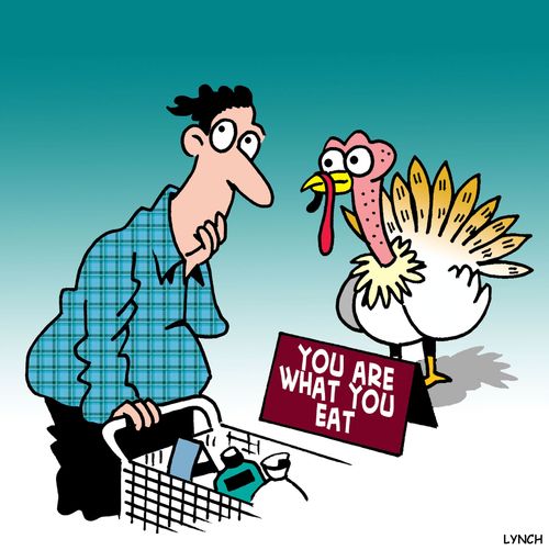 Thanksgiving: 'You are what you eat.'