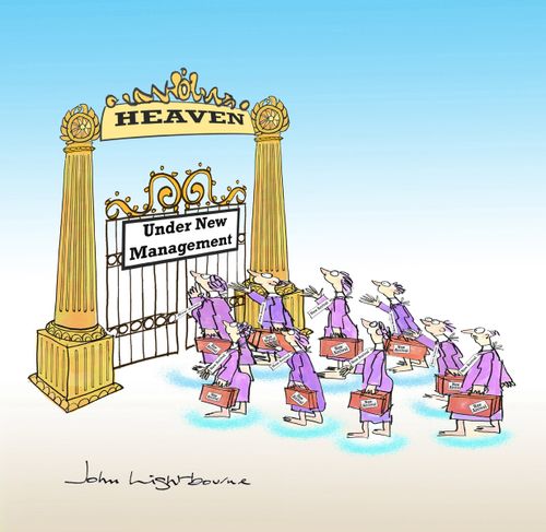 Heaven under new management