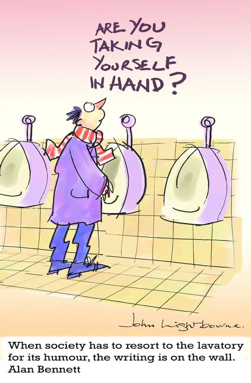 Lavatory humour