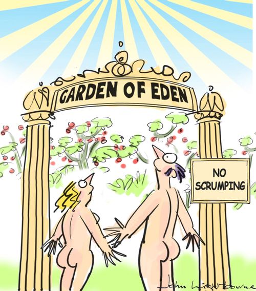 Garden of Eden and scrumping