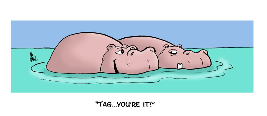 "Tag...you're it!"