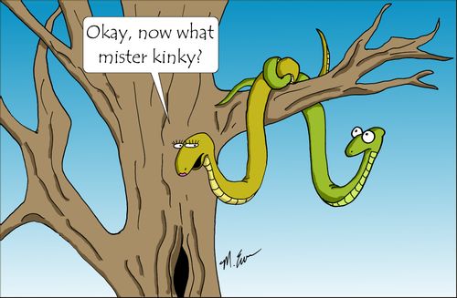 "Okay, not what Mister Kinky?"