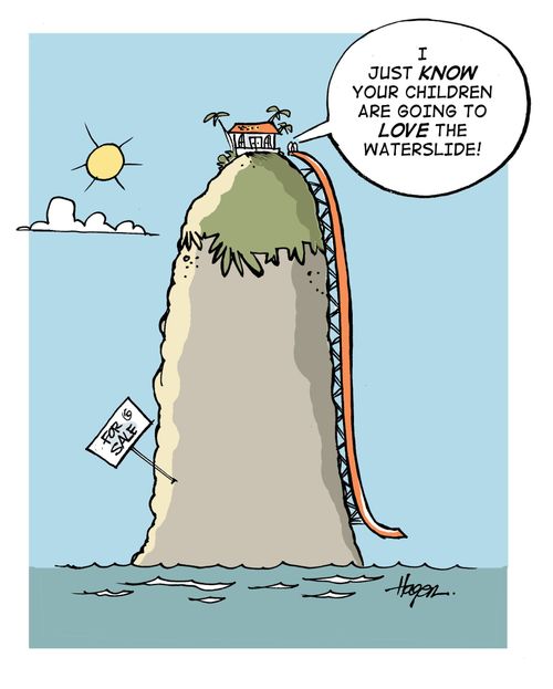 I just KNOW, your children are going to LOVE the waterslide!
