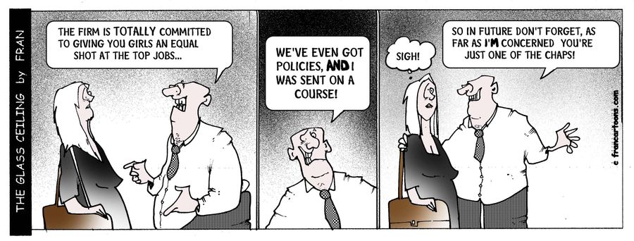 Women's day - one of the chaps.