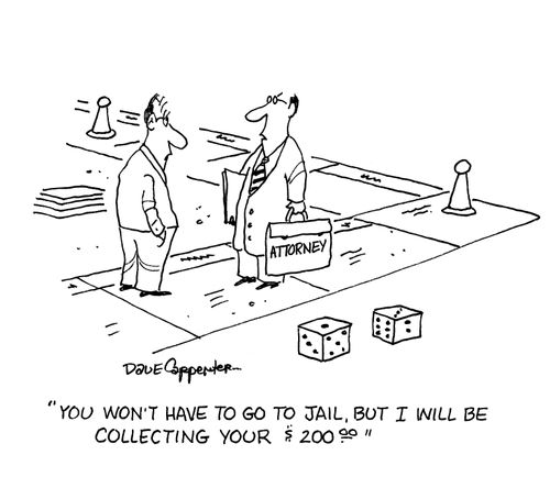 'You won't have to go to jail, but I will be collecting your $200.'