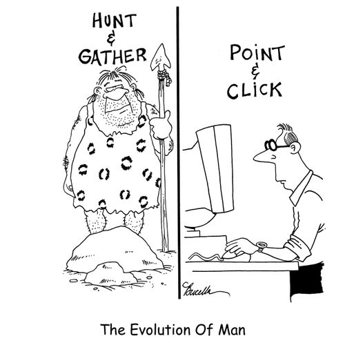 The Evolution Of Man - Hunt and Gather/Point and Click
