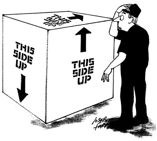 This Side Up.
