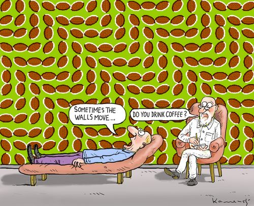 'Sometimes the walls move...'