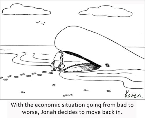 With the economic situation going from bad to worse Jonah decides to move back in.