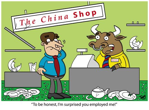 'To be honest, I'm surprised you employed me!'