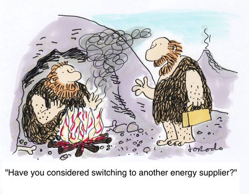'Have you considered switching to another energy supplier?'