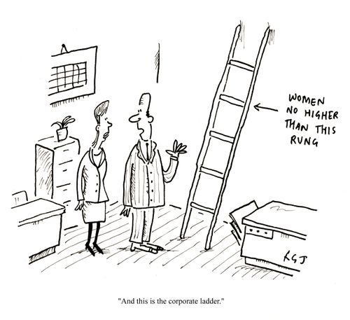 'And this is the corporate ladder.'
