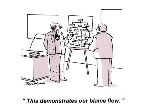 'This demonstrates our blame flow.'
