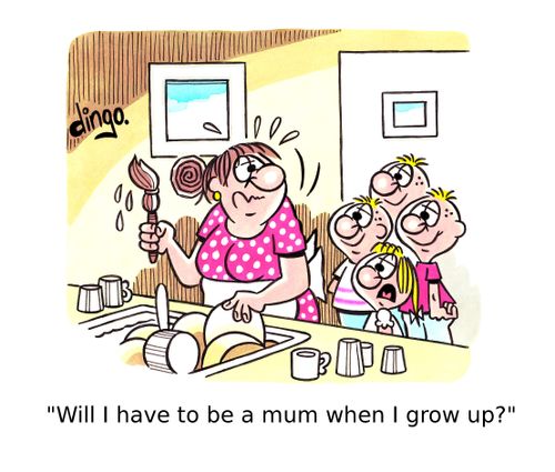'Will I have to be a mum when I grow up?'