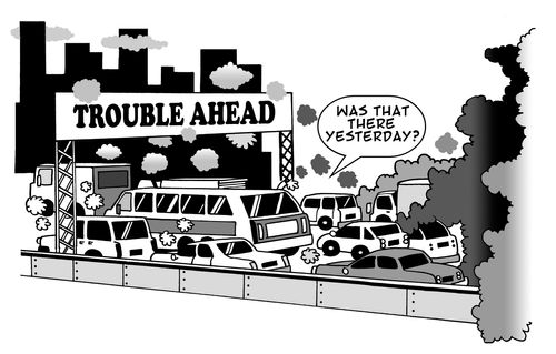 Trouble Ahead - 'Was That There Yesterday?'