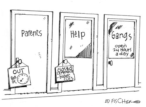 Gangs: Open 24 Hours a Day.