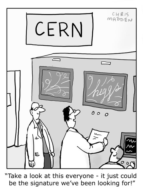 'Take a look at this everyone - it just could be the signature we've been looking for.'