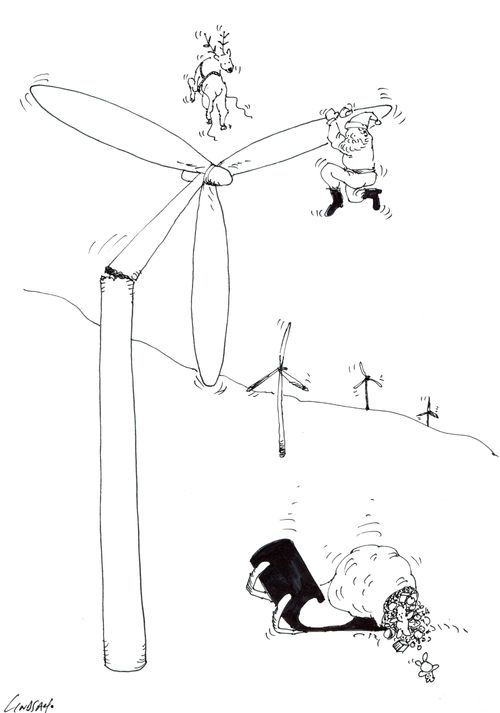 Blowing in the wind