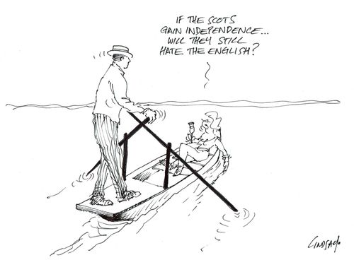 "If the Scots gain independence... will they still hate the English?"