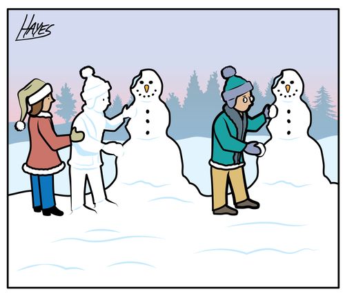 Building the perfect snow-boyfriend