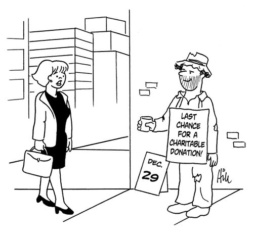 Charitable Tax Donations to Bum