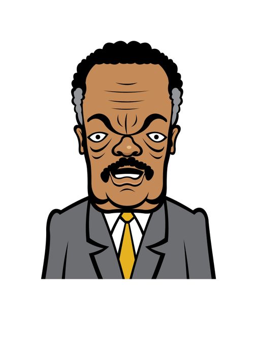 Jesse Jackson caricature