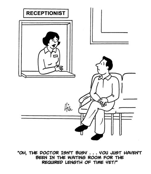 Waiting In Doctor's Office