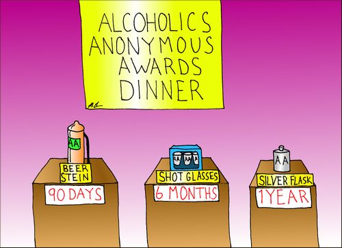 Alcoholics Anonymous Awards Dinner