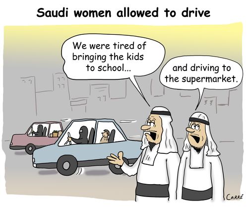 Saudi women allowed to drive