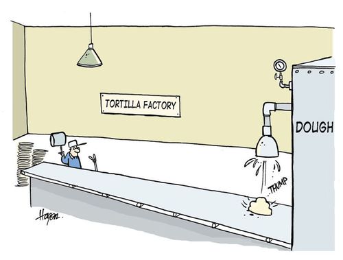 Tortilla factory.
