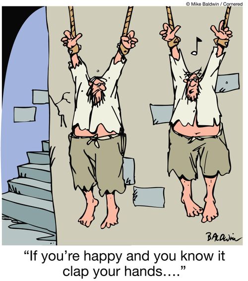 'If you're happy and you know it clap your hands?'