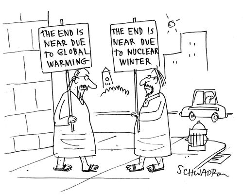 The End is Near Due To Global Warming/The End is Near due to Nuclear Winter.