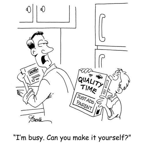 'I'm busy. Can you make it yourself?'