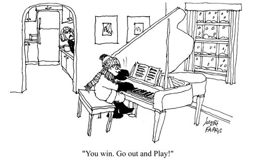 'You win. Go out and play.'