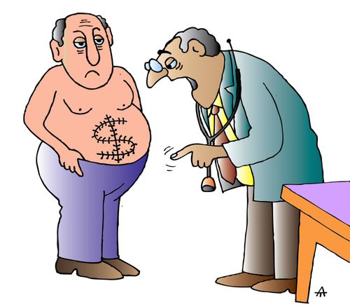 Doctor Sees Patient with Dollar Sign Scar