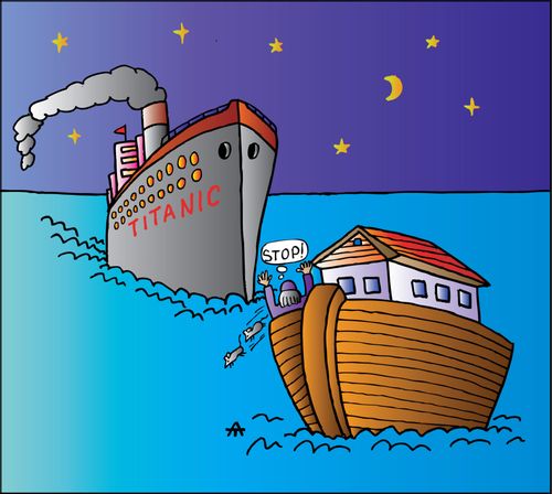 Titanic and Noah's Ark
