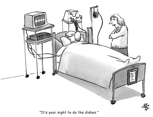 It's your night to do the dishes.'
