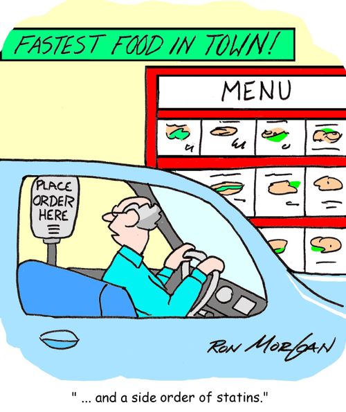 ' ... and a side order of statins.'