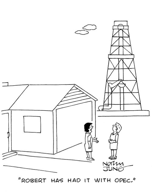 'Robert has had it with OPEC.'
