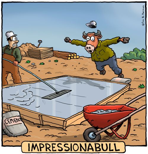 Bulltoon: Impressionabull