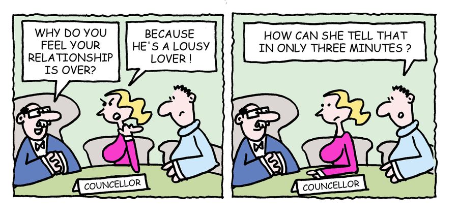 'How can she tell that in only three minutes?'