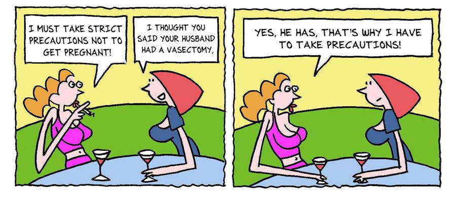 'I must take strict precautions not to get pregnant.'