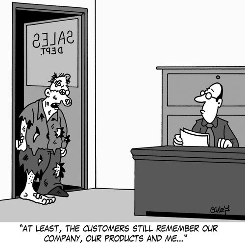 'At least, the customers still remember our company, our products and me...'
