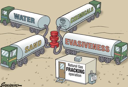 Water, Sand, Chemicals and Evasiveness.