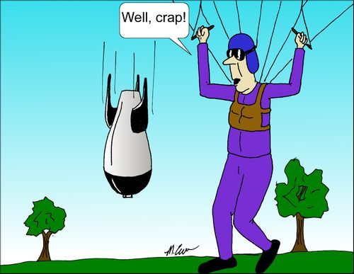 "Well, crap!"